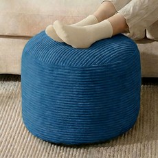 빈백 겸 소파용 푸프 발받침 오스만, Prussia Blue