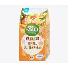 독일 DM Bio 킨더 버터비스켓 125g 건강한 어린이 통밀 비스켓 3세 이상