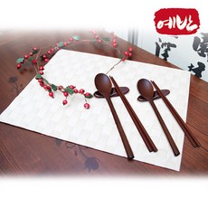 오리목 제사 수저세트, 1개