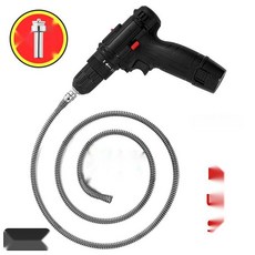 와이어 관통기 하수구 뚫는 기계 변기 배수관 막힘 스프링, 1. 1m