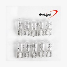 [바이오라이트] 미등 실내등 번데기, T10, 1세트