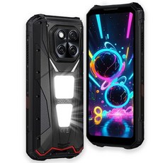 DOOGEE V Max Play 5G 三防手機 內建投影機 20500mAh大電量 IP68防水, 黑色, 512GB