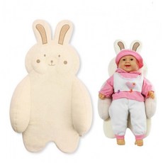 토끼 곰 분유역류방지 캐릭터 역방쿠 베게쿠션