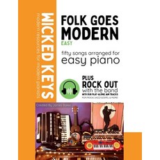 (英文圖書)Folk Goes Modern: Easy Piano: 50 Songs Arranged for Easy Piano 平裝版, Independently Published, 英文