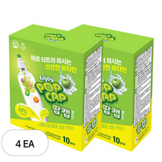 팝캡 비타민 그린애플 5ml x 10p, 4개, 50ml