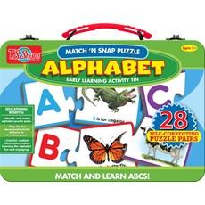 벤든 알파벳의 TS 슈어 마그나펀 26피스 나무 자석 유치원 전 학습 50496, Alphabet Letters
