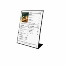 식당메뉴판 테이블 자석 메뉴판 메뉴판스탠드 테이블안내판 79000EA 1EA, 본상품