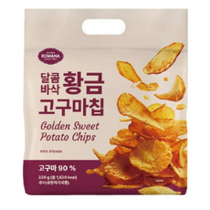 로마나 황금 고구마칩, 320g, 12개