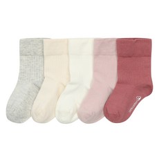 사계절 유아동 기본골지양말 5개입 세트