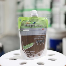삼화페인트 아이생각 수성스테인 친환경 목재페인트, 1개, 0.4L, 도토리색