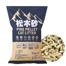 寵物物語 松木砂 20kg 環保木屑砂 崩解型貓砂 貓咪兔兔適用 可沖馬桶, 1個