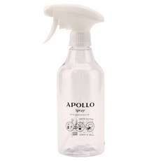 APOLLO 클리어 분무기 500ml, 투명, 3개