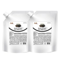 아임요 흑임자 베이스 1kg 2개세트, 2개