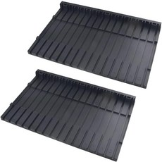 신메이웬 조각 선반 도구 스탠드 홀더 모델 생산 배치 랙 플라스틱 용기 정리함 건담 취미 제작 부품 29x18cm, 2Pack