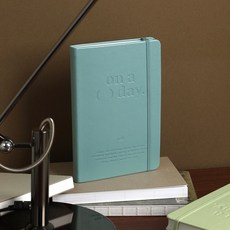 2026 온어데이 다이어리 위클리 양장 다이어리 날짜형 일기장 26년 업무용 회사 미니 다이어리, 기본_클라우디블루