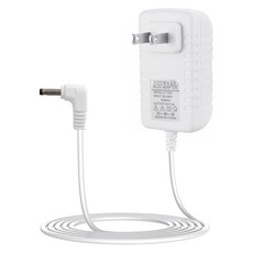 Levoit Core 미니 공기 청정기 충전기 12V용 전원 코드 교체품 충전 케이블 2m(6.5피트) 화이트