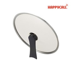 해피콜 넘침방지 후라이팬뚜껑 후라이팬덮개 냄비뚜껑 강화 유리뚜껑 28cm, 1개