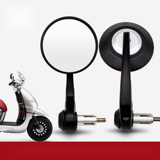 OD 푸조 호환 Django 장고125 튜닝 사이드미러, 23년모델 핸들 바엔드미러