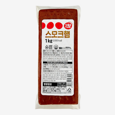 식자재왕 스모크햄, 1kg, 9개
