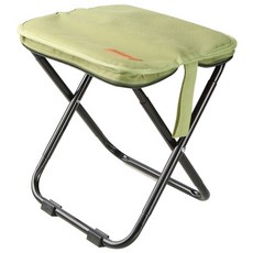 모락 파우치 일체형 휴대용 접이식 캠핑 낚시 초경량 의자, 1개, 카키