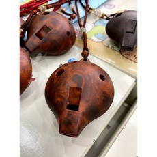 唐山扁笛廠 絕版仿木塑膠中音C調陶笛 (台灣製), 詳見包裝, 詳見包裝, 詳見包裝