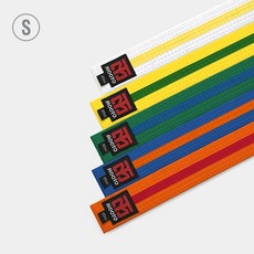 무토 스트라이프 벨트 (싱글 | 4cm), 그린／블루, 1개