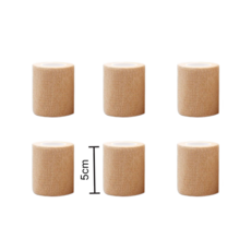 간편한상점 자가점착 탄력 스포츠 테이프, 6개