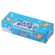 Kurilon化成BOS 無排便異味寵物用袋 盒裝 L尺寸, 1個, 90入, 白色