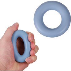 옐락시 그립 스트렝스 트레이너 링 휴대용 핸드 강화 핑거 팔뚝 강화기 - 피팅선수록 클라이밍운동피트니스, Orange, 3.5"