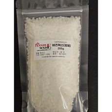 [캔들메이드]비즈왁스 화이트, 1개, 200g