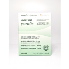 뉴트라라이프 노즈업 퀘르세틴 2g x 30포 1개, 30
