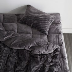 La Pomme Norvik超細纖維條紋冬季薄被組