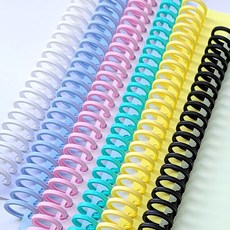 지금스토어 라운드형 루즈링 10mm 12mm 14mm 16mm 셀프제본, 30개, 노랑