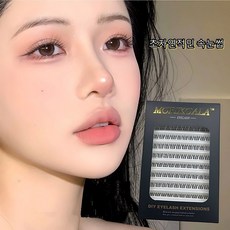 MORIKOALA 10줄속눈썹 가닥속눈썹 인조 연장 아이돌아이래쉬, P14  11mm×120pcs, 1개