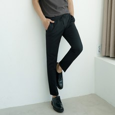 타운클로 남성용 냉감 통기성 쿨링 편안한 밴드 슬랙스