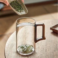 최주부 유리 차망 컵 유리컵, 단품