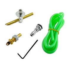 RC 보트 DIY 모델 선박 모터 수냉 시스템 부품용 냉각 파이프 튜브가 있는 키트 물 배출구 및 입구 핑크 업 노즐 노즐(투명), Green