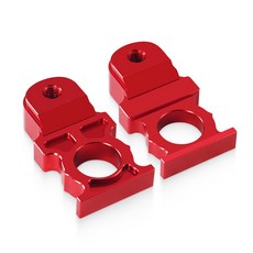 CNC 리어 액슬 조정 체인 스핀들 레귤레이터 블록 CBR600RR CBR1000RR CBR 1000RR CBR 600RR 2008-2017 오토바이, Red