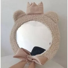 米奇造型汽車安全座椅後視鏡, 皇冠小熊後視鏡, 1個