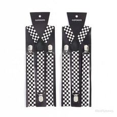 로랑마켓 멜빵세트 2p 3클립 코디 패턴 남성