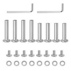 8PCS 인라인 스케이트 휠 액슬 6mm OD 육각 소켓 나사30mm 및 35mm 설치 도구 롤러 블레이드 교체 하드웨어 수리 키트, 8PCS 인라인 스케이트 휠 액슬 6mm OD 육각 소