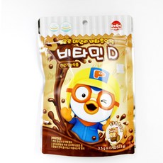 뽀로로 데일리 비타츄잉정 비타민D 초코, 52.5g, 16개