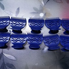 JIAN WANG 電熱式髮捲組 梨花頭造型捲髮器, 1個, 單獨十個蝴蝶夾