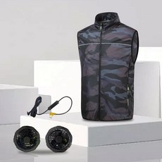 maomaodian에어컨 조끼 쿨조끼 선풍기 조끼 냉각 작업복 USB 선풍기 K-29