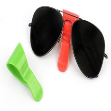 레츠 차량용 썬바이저 안경클립 1P 썬글라스거치대 썬바이저클립