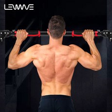 런웨이브 이중잠금 힘쎈 문틀철봉 가정용 홈트 턱걸이 운동기구, 1개, LW이중잠금 힘쎈문틀철봉