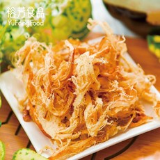 裕芳食品 碳燒魷魚絲 Q彈有嚼勁 獨立包裝 海味零食, 1個