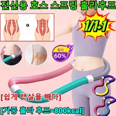 1/1+1 신제품 소프트 훌라후프 다이어트 및 체형 관리 다이어트 스프링훌라후프 지압훌라후프/전신 사용 가능, [2건]녹색보라색주황색+핑크보라색파란색
