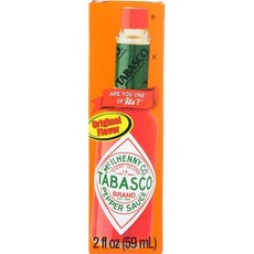 타바스코 레드 페퍼 소스 단일 팩 - 2온스 (타바스코 브랜드) Tabasco Red Pepper Sauce single pack - 2 Oz by TABASCO brand, 1개
