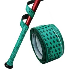 야구 배트 그립 테이프 소프트볼 랩 1.1mm, Emerald Green, 단색